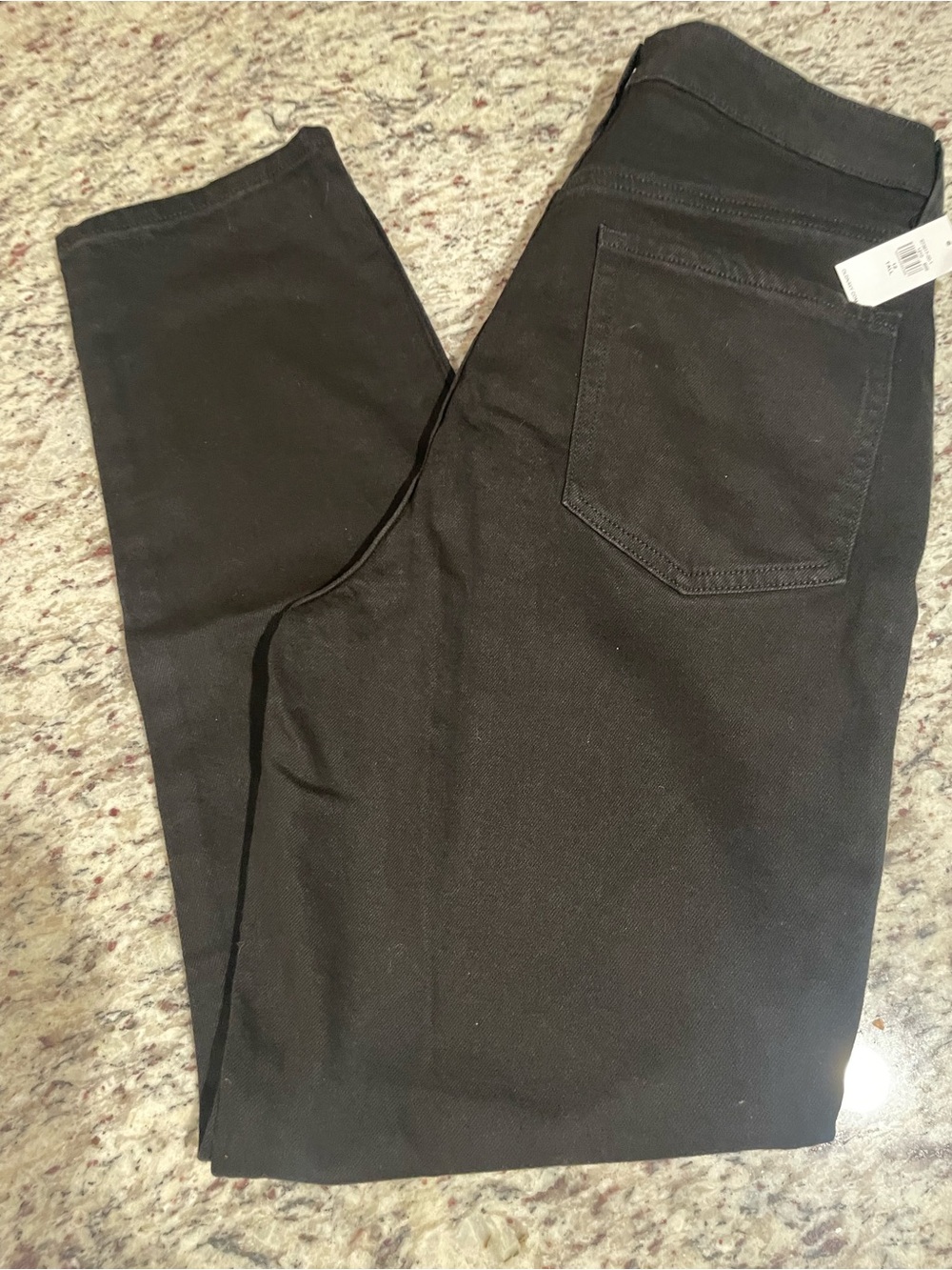 Old Navy High Rise OG Straight Black Jeans